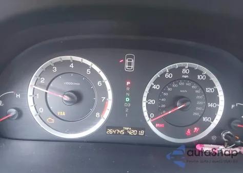 2008 Honda Accord 2.4 Ex-L из США, поврежденный, VIN 1HGCP26828A081317